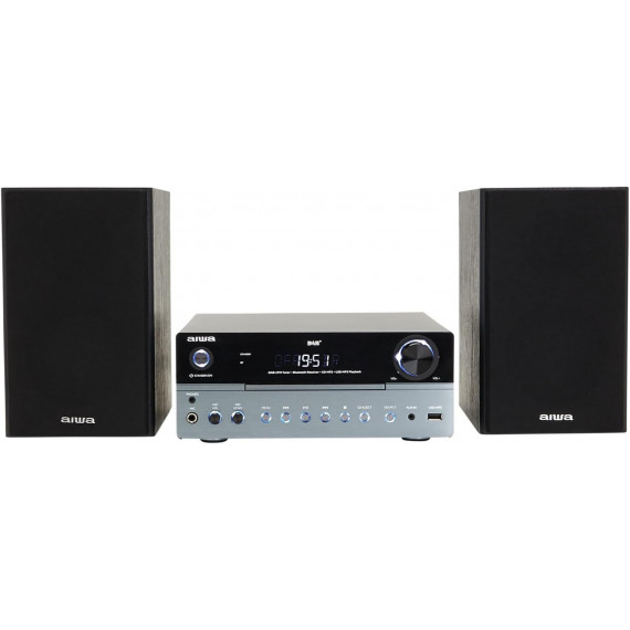Microcadena AIWA MSBTU-700NE Hi- FI/BLUETOOTH/CD/USB-CARGA/MP3/RADIO FM/50W