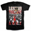 Camiseta LEG3ND Shot Negro Vintage