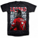 Camiseta LEG3ND Devil Negro Vintage