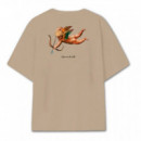 Camiseta GLINT Querubin Beige