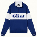 Sudadera GLINT Paris Atellier Navy-blanco