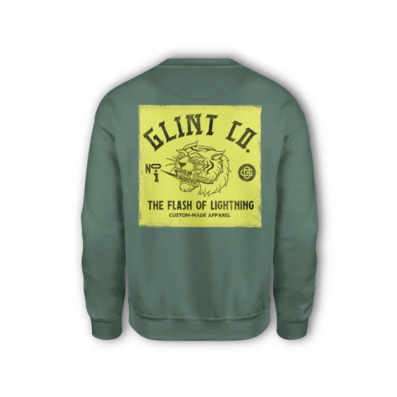 Sudadera GLINT Tiger Crew Verde