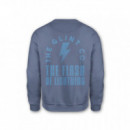 Sudadera GLINT Flash Crew Azul