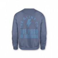 Sudadera GLINT Flash Crew Azul