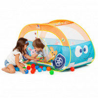 Parque de Bolas Coche con 25 Bolas  MOLTO