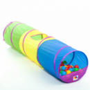 Tunel Plegable Infantil con 25 Pelotas Incluidas  MOLTO