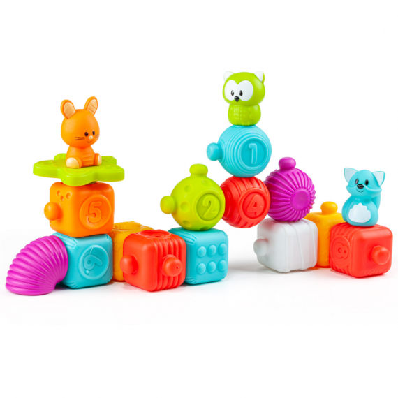 Juguete Sensorial para Bebés Play&sense 17 Pzs. desde 6 Meses  MOLTO