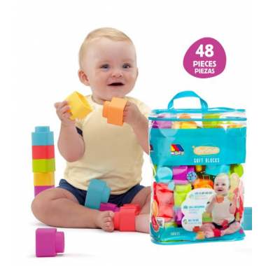 Play&sense Soft Blocks 48 Uds desde 6 Meses  MOLTO