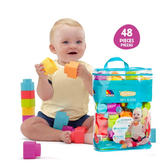 Play&sense Soft Blocks 48 Uds desde 6 Meses  MOLTO