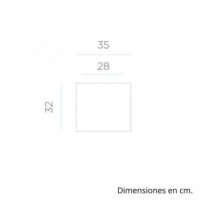 Macetero Narciso 35 Cm Color Negro Essentials®  ESSENTIALS