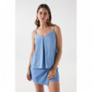 Blusas y Camisas Top SALSA JEANS Lightdenim