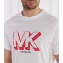 Sketch Mk Tee White  MICHAEL KORS