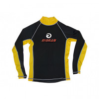 Licra Larga BW-402 Hombre XL/6 Negra-amarilla  LIQUIDACIÓN 1