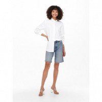 Pantalones Bermudas ONLY Sonny Light Blue Denim