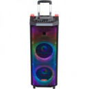 Altavoz BLUETOOTH AIWA KBTUS-710 con Karaoke 700W + 2 Micrófonos