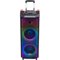Altavoz BLUETOOTH AIWA KBTUS-710 con Karaoke 700W + 2 Micrófonos