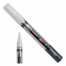 Marcador permanente Lyra mark  0.7mm Blanco