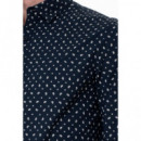 Camisa GUESS Sunset Azul Marina