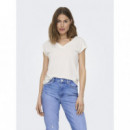 Camisetas Mujer Camiseta ONLY Free Cloud Dancer