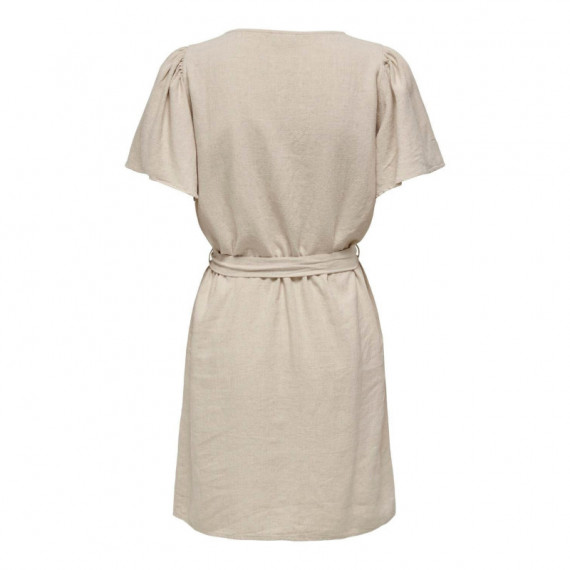 JACQUELINE DE YONG Vestidos Vestido Jdy Say Lino Oatmeal