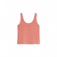 Camisetas Mujer Camiseta ARMEDANGELS Minaami Lita Poppy Red