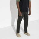 BIRKENSTOCK Calzado Zuecos Boston Suede Leather Faded Khaki Plantilla Blanda