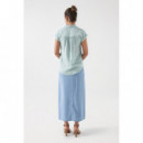 Blusas y Camisas Blusa SALSA JEANS Lisa Satinada