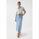 Blusas y Camisas Blusa SALSA JEANS Lisa Satinada