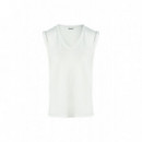 Camisetas Mujer Camiseta SALSA JEANS con Detalle Trenzado