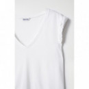 Camisetas Mujer Camiseta SALSA JEANS con Detalle Trenzado