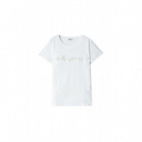 Camisetas Mujer Camiseta SALSA JEANS con Marca Bordada