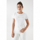 Camisetas Mujer Camiseta SALSA JEANS con Marca Bordada