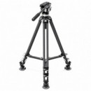 LEOFOTO Tripode Carbono Doble Tubo LVC-193C+BV-15