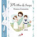 mi Libro de Firmas. mi Primera Comunión (azul)