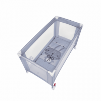 Cuna de Viaje Plegable Basic Azul Conejito  MS