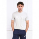 T-shirt Oyster Mushroom  EA7 EMPORIO ARMANI 7