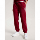 Jogger Tommy Imd Mdrn Reg Rouge  TOMMY HILFIGER