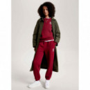 Jogger Tommy Imd Mdrn Reg Rouge  TOMMY HILFIGER