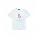 Camisetas Hombre Camiseta POLO RALPH LAUREN Polo Bear Classic Fit Tie-dye
