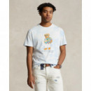Camisetas Hombre Camiseta POLO RALPH LAUREN Polo Bear Classic Fit Tie-dye