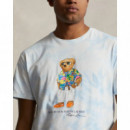Camisetas Hombre Camiseta POLO RALPH LAUREN Polo Bear Classic Fit Tie-dye