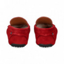 Conductor Liso ante Rojo  SOLER