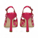 S/talon Trenzado Beige+fucsia  CHANTAL