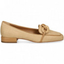 Mocasin Esalbon Rafia Beige  CHANTAL