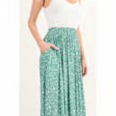 Falda MOLLY BRACKEN Green Diane