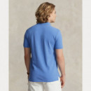 Polos Polo de Hombre POLO RALPH LAUREN Slim Fit Mesh New England Blue