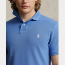 Polos Polo de Hombre POLO RALPH LAUREN Slim Fit Mesh New England Blue