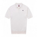 Jerséis y Sudaderas Polo ROBE DI KAPPA Giovani Tiga White Antique