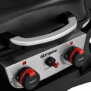 Barbacoa Gas Sobremesa Serie Tejeda  AIRMEC 2 Fuegos