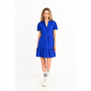 Vestidos Vestido LILI SIDONIO Azul Royal Camisero